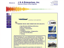 Tablet Screenshot of jandaenterprises.com